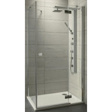 Душевой уголок Radaway Almatea KDJ 32146-01-01NR 80х90 хром/прозрачное
