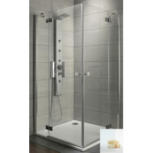 Душевой уголок Radaway Almatea KDD 32186-01-12N 90Lx80R хром/интимато
