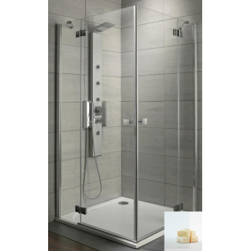 Душевой уголок Radaway Almatea KDD 32186-01-12N 90Lx80R хром/интимато