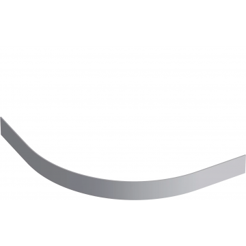 Экран для поддона Good Door Эклипс грей, 80х80, ЭЛ00109