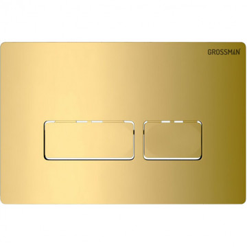 Клавиша смыва Grossman Pragma 700.K31.03.300.300 глянцевое золото