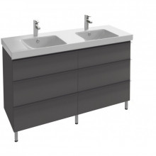 Тумба с раковиной Jacob Delafon Odeon Up EB996-M61/E4779-00 140 мягкий черный