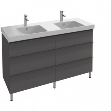 Тумба с раковиной Jacob Delafon Odeon Up EB996-M61/E4779-00 140 мягкий черный