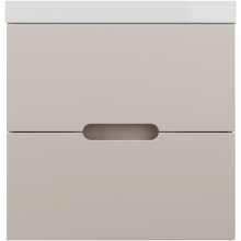 Тумба с раковиной Style Line Матис 60 ЛС-00002310/ЛС-00000721 крем