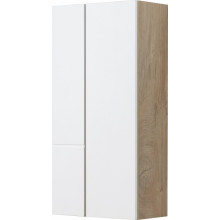 Шкаф Акватон Мишель 1A243903MIX40 дуб эндгрейн/белый