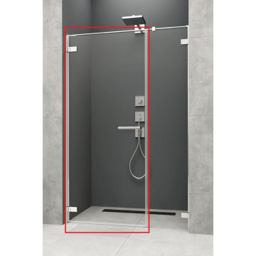 Душевая дверь Radaway Arta DWS W 828 386828-03-01L левая хром/прозрачное