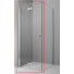 Душевая дверь Radaway Fuenta New KDJ B 384081-01-01L 80L хром/прозрачное