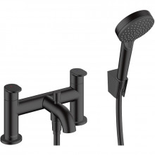 Смеситель на борт ванны Hansgrohe Vernis Blend 71461670 черный матовый