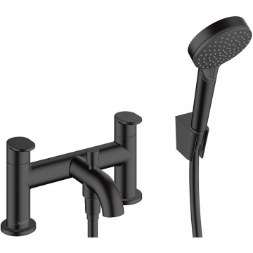 Смеситель на борт ванны Hansgrohe Vernis Blend 71461670 черный матовый