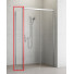 Душевая стенка Radaway Idea KDJ S1 387048-01-01L 70 левая хром/прозрачное