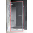 Душевая дверь Radaway Euphoria KDJ/DWJ 383612-01L хром/прозрачное