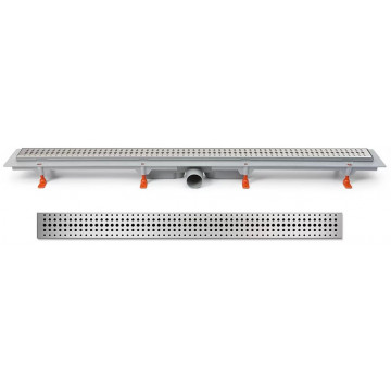 Душевой лоток Veconi Basic V350B 35 хром глянцевый