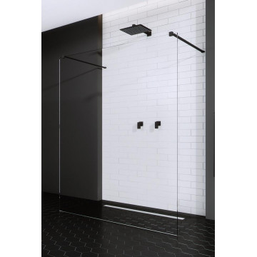 Душевая перегородка Radaway Modo Black I 388124-54-01 120 черный/прозрачное