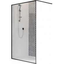 Душевая перегородка Radaway Modo II Black Frame 389064-54-56 60 черный/прозрачное