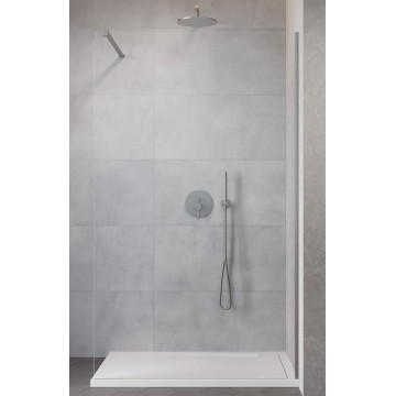 Душевая перегородка Radaway Modo New Brushed Nickel II 389095-91-01 95 брашированный никель/прозрачное