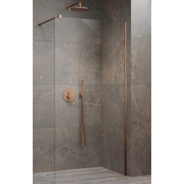Душевая перегородка Radaway Modo New Brushed Copper II 389064-93-01 60 брашированная медь/прозрачное