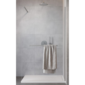 Душевая перегородка Radaway Modo New Brushed Nickel II 389104-91-01W 100 брашированный никель/прозрачное