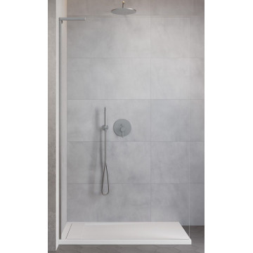 Душевая перегородка Radaway Modo SL Brushed Nickel II 10319115-91-01L 115 брашированный никель/прозрачное