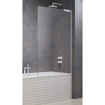Штора для ванной Radaway Modo SL White PNJ II 10316090-04-01R 90 белый/прозрачное