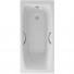 Чугунная ванна Delice Repos DLR220507R-AS 150x70 с ручками с антискользящим покрытием, белый