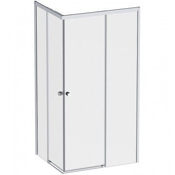Душевой уголок AM.PM X-Joy W94G-403-10080-MТ 100x80 матовый хром/прозрачное