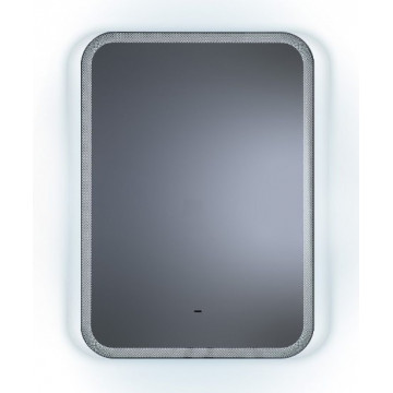 Зеркало Art&Max Messina AM-Mes-500-700-DS-F 50x70 с подсветкой