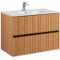 Тумба с раковиной Art&Max Elegant AM-ELEGANT-800-2C-SO-BR-P/AM7110-80 с LED подсветкой бран