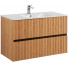 Тумба с раковиной Art&Max Elegant AM-ELEGANT-900-2C-SO-BR-P с LED подсветкой бран