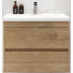 Тумба с раковиной Art&Max Family-M Family-M-580-2C-SO-HG/AM-LAV-580-MR-A harbor golden