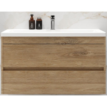 Тумба с раковиной Art&Max Family-M Family-M-900-2C-SO-HG/AM-LAV-900-MR-FА harbor golden