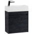 Тумба с раковиной Art&Max Family-M Family-M-500-1D-SO-HC/AM-LAV-500-MR-Mini hard coal