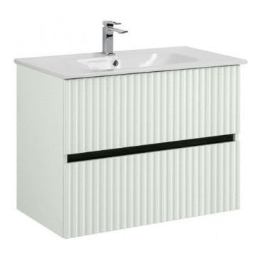 Тумба с раковиной Art&Max Torino AM-TORINO-800-2C-SO-LO-P/AM7110-80 80 лотос