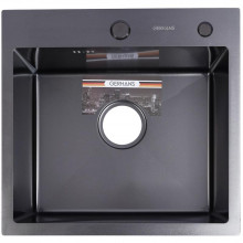 Мойка для кухни Gerhans K35050B 50x50 графит