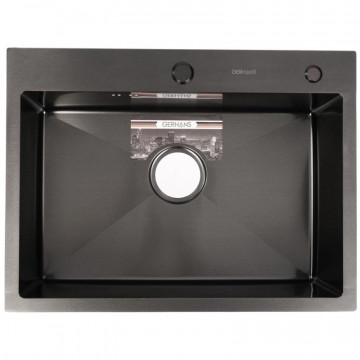Мойка для кухни Gerhans K36045B 60x45 графит