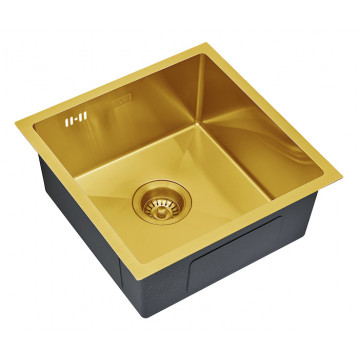 Мойка для кухни Zorg Steel Kitchen SKS 4444 BRONZE бронза