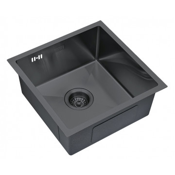 Мойка для кухни Zorg Steel Kitchen SKS 4444 GRAFIT графит