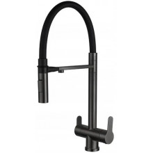 Смеситель для кухни Zorg Inox Magnit SZR-3030 GRAFIT графит