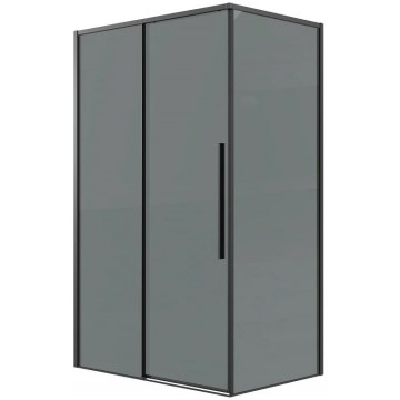 Душевой уголок Grossman Galaxy 120.K33.01.1270.21.10 120x70 черный матовый/тонированное