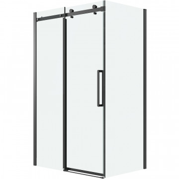 Душевой уголок Grossman Classic 120.K33.04.1190.21.00 110x90 черный матовый/прозрачное