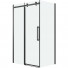 Душевой уголок Grossman Classic 120.K33.04.1070.21.00 100x70 черный матовый/прозрачное