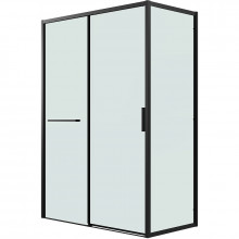 Душевой уголок Grossman Style 120.K33.05.1290.21.00 120x90 черный матовый/прозрачное