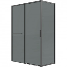 Душевой уголок Grossman Style 120.K33.05.1190.21.10 110x90 черный матовый/тонированное