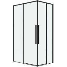 Душевой уголок Grossman Galaxy 300.K33.01.1270.21.00 120x70 черный матовый/прозрачное