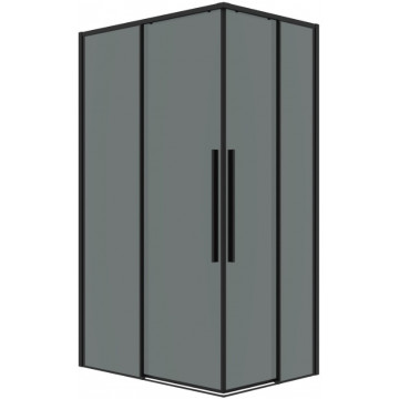 Душевой уголок Grossman Galaxy 300.K33.01.1270.21.10 120x70 черный матовый/тонированное