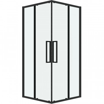 Душевой уголок Grossman Cosmo 300.K33.02.9090.21.00 90x90 черный матовый/прозрачное