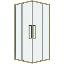 Душевой уголок Grossman Cosmo 300.K33.02.1010.32.00 100x100 золото/прозрачное