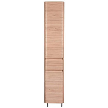 Шкаф-колонна Style Line Атлантика 35 L Люкс Plus СС-00002228 с корзиной ясень перламутр
