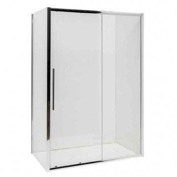 Душевой уголок AvaCan FС 160-180 + SС80 160-180x80 профиль хром/стекло прозрачное