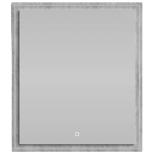 Зеркало Vod-ok Лайт 70x80 с подсветкой горный камень