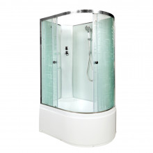 Душевая кабина AvaCan EM4511LN 110x80 стекло с узором/хром